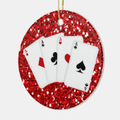 Gambling - Vegas Keramisch Ornament (Links)