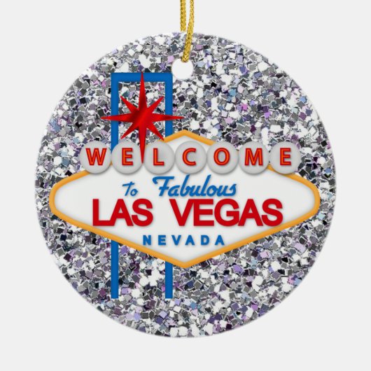 Gambling - Vegas Keramisch Ornament (Voorkant)