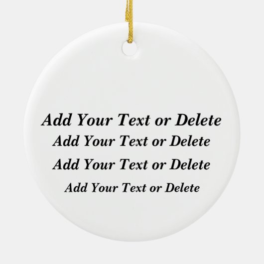 Gambling - Vegas Keramisch Ornament (Achterkant)