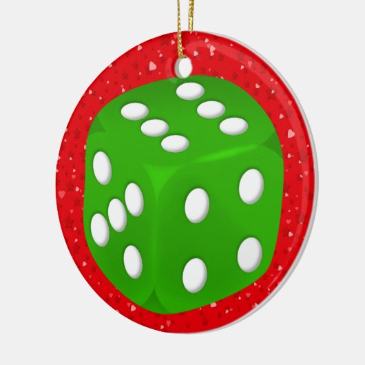 Gambling - Vegas Keramisch Ornament (Links)