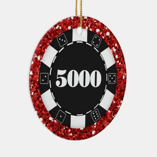 Gambling - Vegas Keramisch Ornament (Rechts)