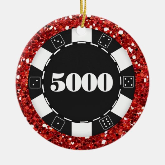 Gambling - Vegas Keramisch Ornament (Voorkant)