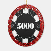 Gambling - Vegas Keramisch Ornament (Links)