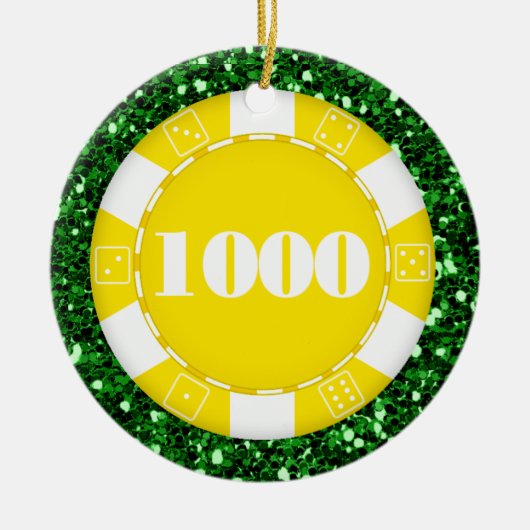 Gambling - Vegas Keramisch Ornament (Voorkant)