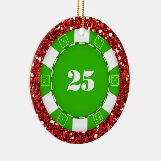 Gambling - Vegas Keramisch Ornament (Rechts)