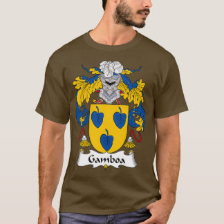 Gamboa Coat of Arms Family Crest T-shirt