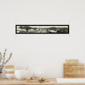 Gamboa Dike Panama Foto 1913 Poster (Keuken)