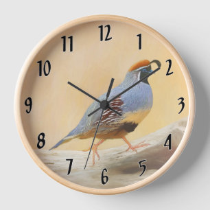 Gambrel's Kwartel Schilderij - Originele Wilde Vog