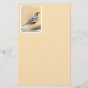 Gambrel's kwartels briefpapier