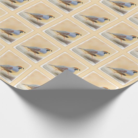 Gambrel's kwartels cadeaupapier (Hoek)