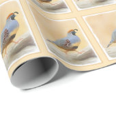 Gambrel's kwartels cadeaupapier (Rol Hoek)