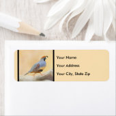 Gambrel's kwartels etiket (Insitu)