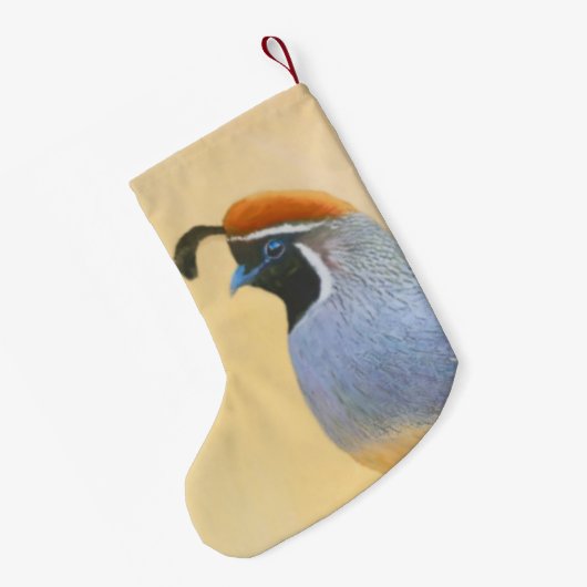 Gambrel's kwartels kleine kerstsok (Achterkant (Hangend))