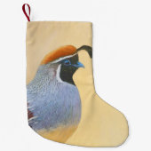 Gambrel's kwartels kleine kerstsok (Voorkant)