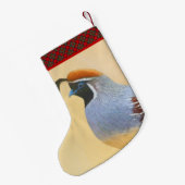 Gambrel's kwartels kleine kerstsok (Achterkant (Hangend))