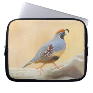 Gambrel's kwartels laptop sleeve