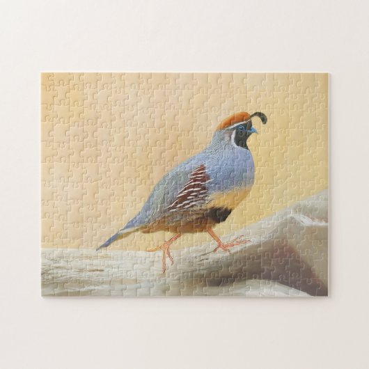 Gambrel's kwartels legpuzzel (Horizontaal)