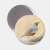 Gambrel's kwartels magneet (Voorkant / Achterkant)
