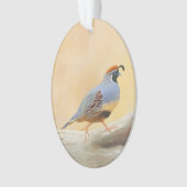 Gambrel's kwartels ornament (voorkant)