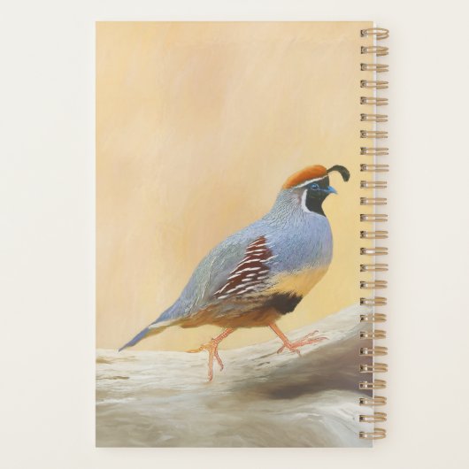 Gambrel's kwartels planner (Achterkant)