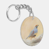 Gambrel's kwartels sleutelhanger (Voorkant Links)