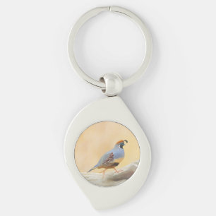 Gambrel's kwartels sleutelhanger