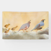 Gambrel's kwartels spandoek (Horizontaal)