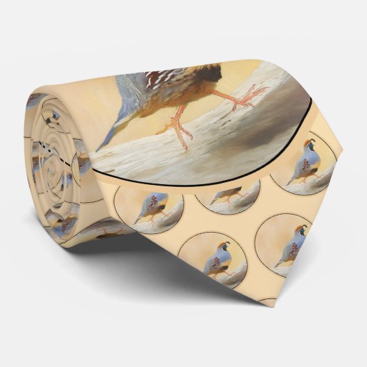 Gambrel's kwartels stropdas (Opgerold)