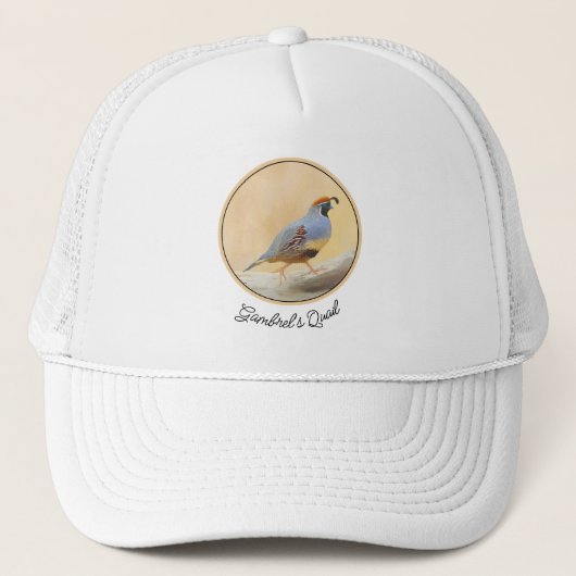 Gambrel's kwartels trucker pet (Voorkant)