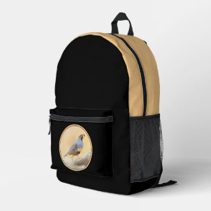 Gambrel's kwartelschilderij - Originele Wild Bird  Bedrukte Rugzak