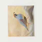 Gambrel's kwartelschilderij - Originele Wild Bird  Wandkleed (Voorkant)