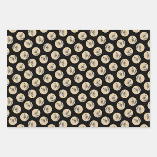 Gambrel's kwartelschilderij Originele wilde vogelk Inpakpapier Vel (Voorkant 3)