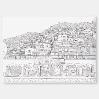Gamcheon Village Busan Magneet