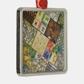 Game aan!  Board-games Metalen Ornament (Rechts)