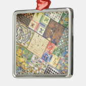 Game aan!  Board-games Metalen Ornament (Links)