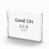 Game aan het toevoegen van koppelnaam bruiloft fee fotoblokken (Rechts)