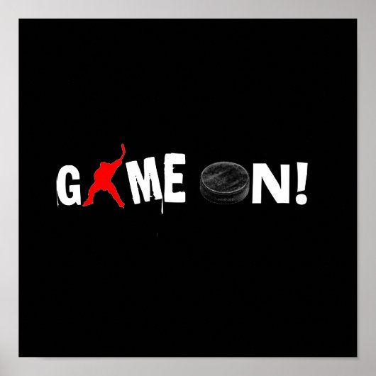 GAME AAN! POSTER (Voorkant)