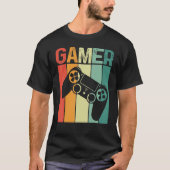 Game Addicate Console Retro Gaming Online Adult Ga T-shirt (Voorkant)
