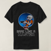 Game als een meester t-shirt (Design voorkant)