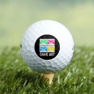 Game Art  Gamepad Retro Controller Gamers Golfballen