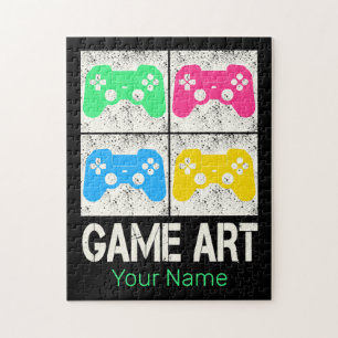 Game Art  Gamepad Retro Controller Gamers Legpuzzel