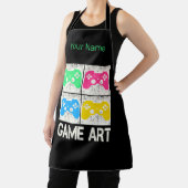 Game Art  Gamepad Retro Controller Gamers Schort (Insitu)