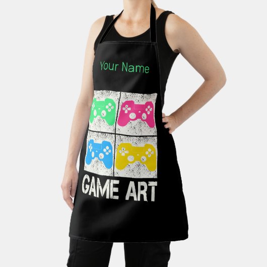 Game Art  Gamepad Retro Controller Gamers Schort (Insitu)