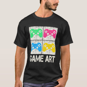 Game art  Gamepad voor retro gamers en nerd T-shirt