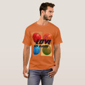 Game Basketball Pop Art T-shirt (Voorkant volledig)