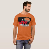 Game Basketball Pop Art T-shirt (Voorkant volledig)