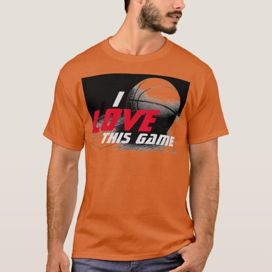Game Basketball Pop Art T-shirt (Voorkant)