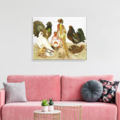 Game Birds Canvas Afdruk (Insitu (Woonkamer))