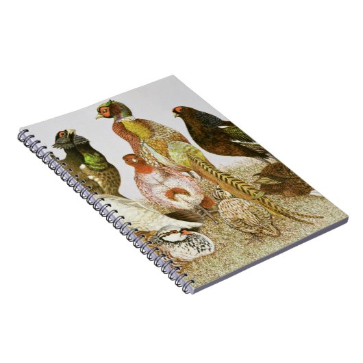 Game Birds Notitieboek (Rechterzijde)