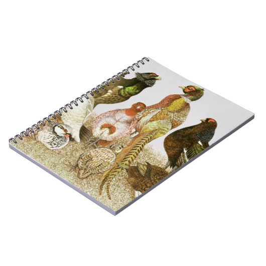 Game Birds Notitieboek (Linkerzijde)